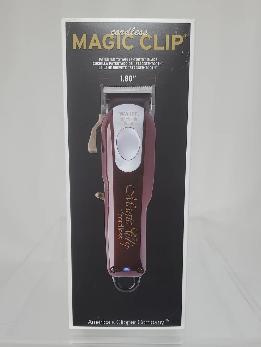 Wahl Professional 5 Star Series Magic Clip Cordless Hair Clipper, Stagger-Tooth